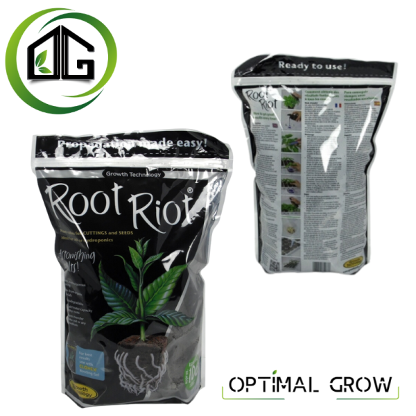 Sac de 100 Bouchons de Bouturage Root Riot - Growth Technology