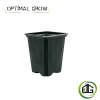 Pot carré plastique 0.25L