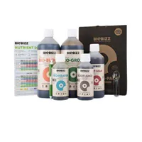 Nutriments et compléments disponibles dans le GROWSHOP d'Optimal Grow